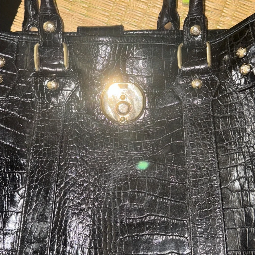 Rebecca Minkoff’s  Elegant Black, textured Women's Bag like new. - Picture 5 of 11